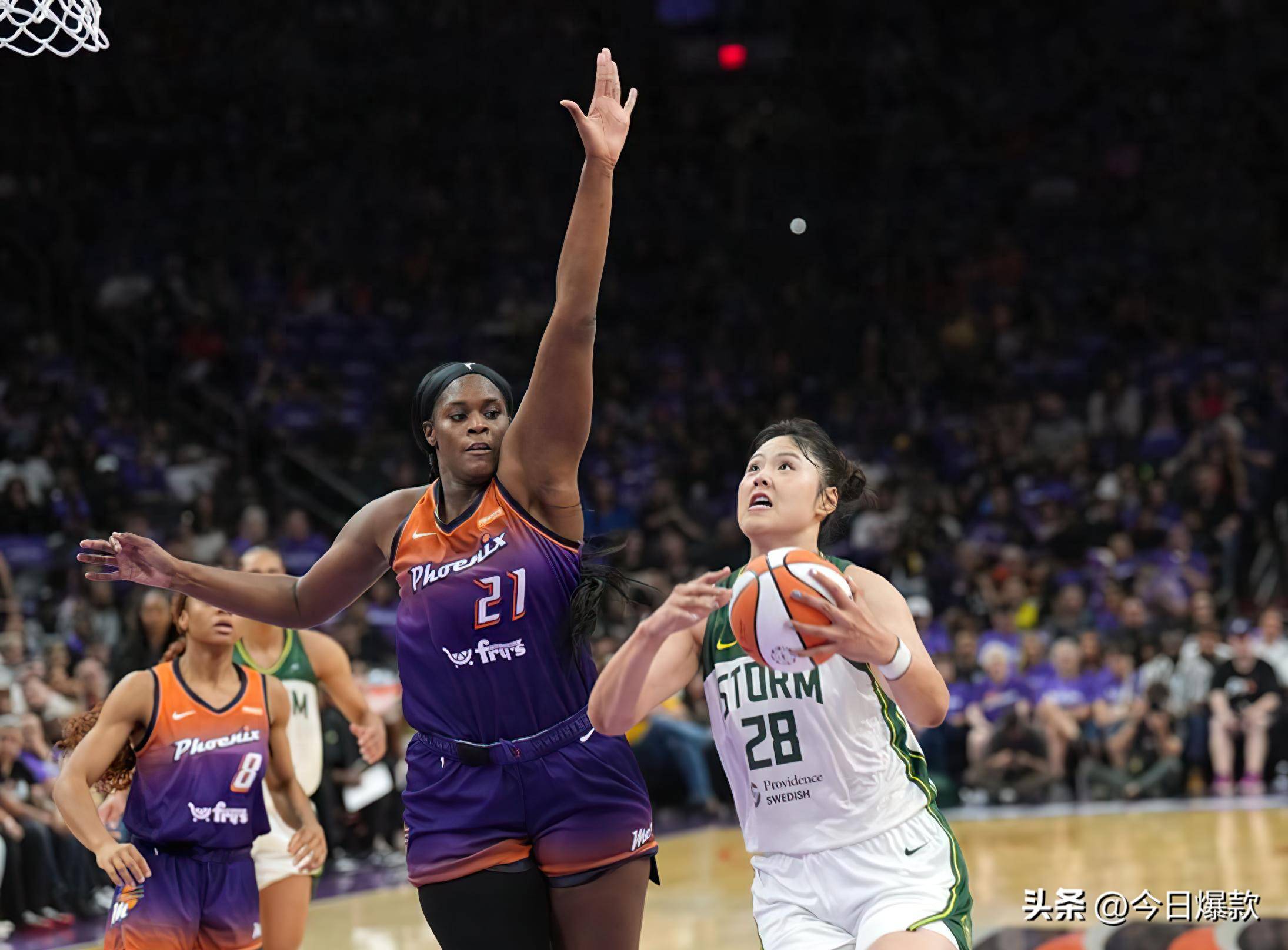 WNBA-李月汝10分8篮板飞翼末节逆转王牌未果(李月汝在wnba)
